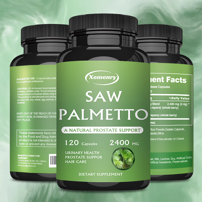 Hair Care Capsule - Saw Palmetto Capsules - Prostate Support,