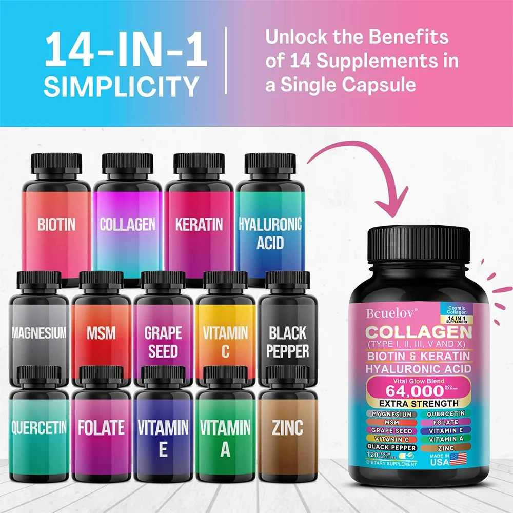Collagen Capsules Biotin Kerat - Hair Care Capsule review and price