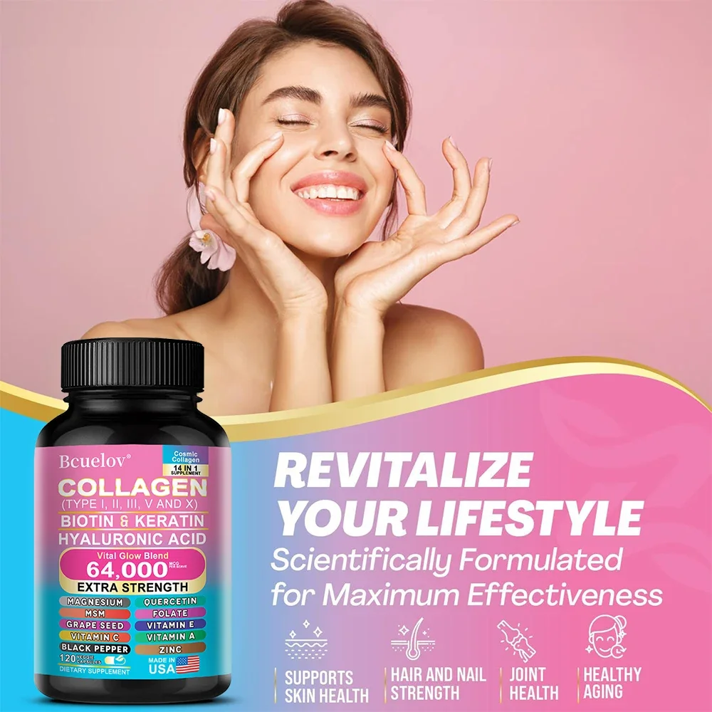 Collagen Capsules Biotin Kerat - Hair Care Capsule review and price