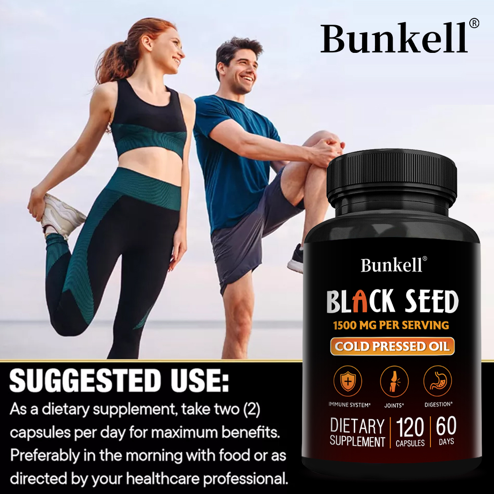 Black Seed Oil Capsules 1500mg - Hair Care Capsule review and price