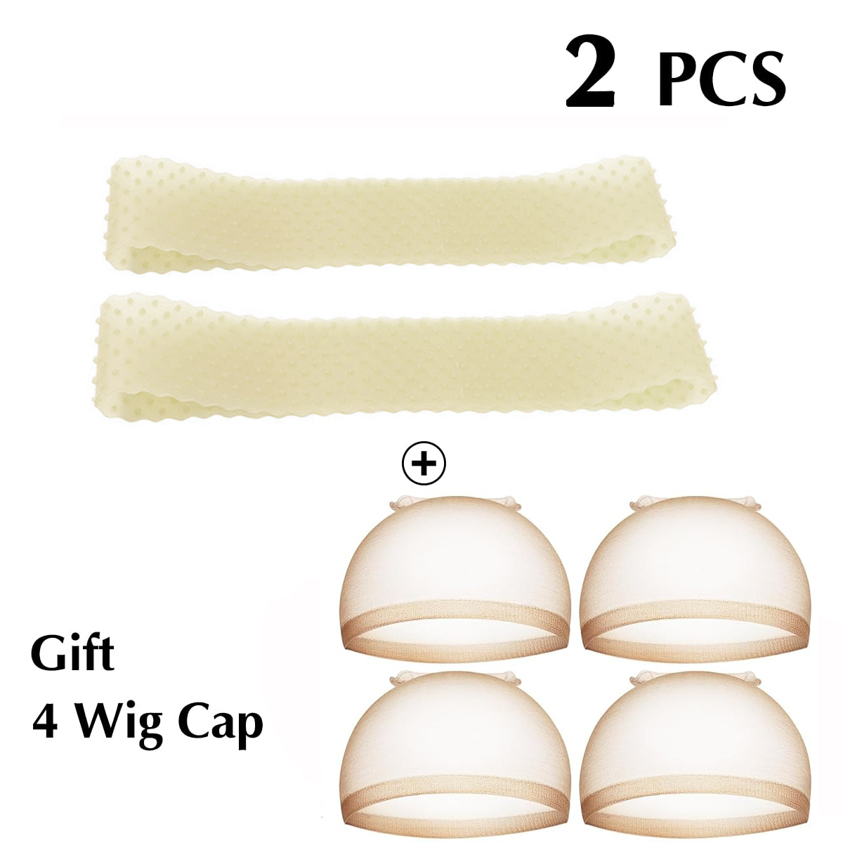 6PCS Adjustable Silicone Wig B - Wig Cap Stocking review and price
