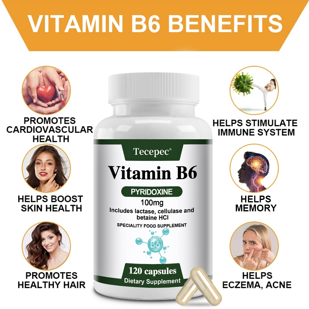 Vitamin B6 Capsules, Essential - Hair Care Capsule review and price
