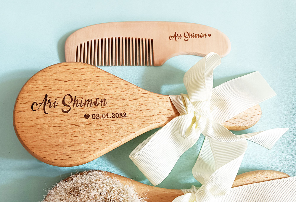 Baby Bathing Comb with Custom  - Hair Care Names review and price