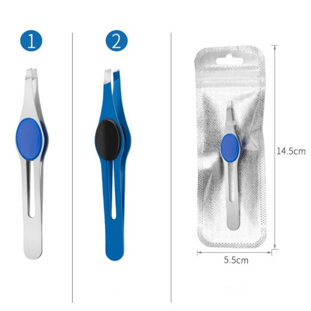 Stainless Steel Eyebrow Tweeze - Hair Care Tools review and price