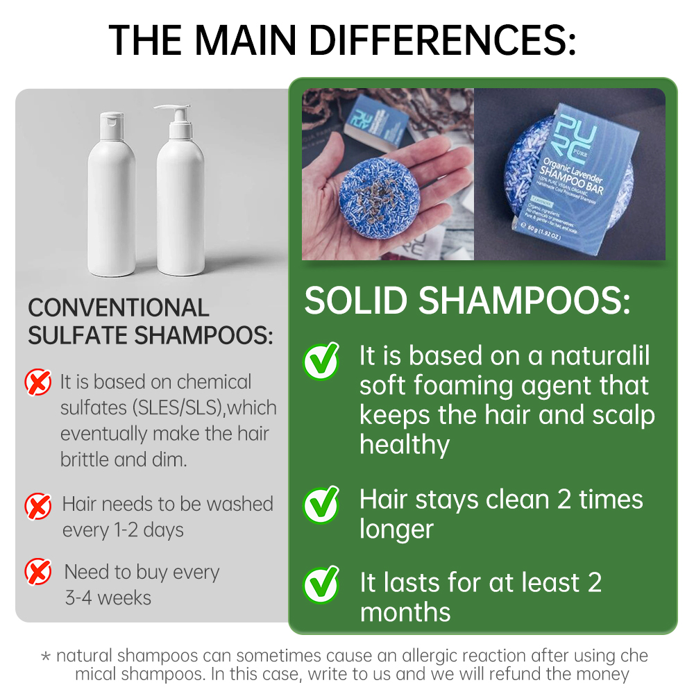 PURC Handmade Organic Shampoo  - Hair Care Pantene review and price
