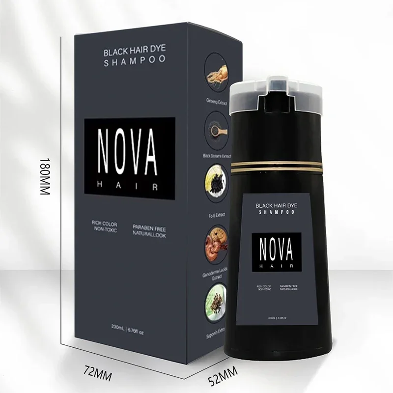 200ml Nova Hair Dye Shampoo 3- - Purple Toning Shampoo review and price