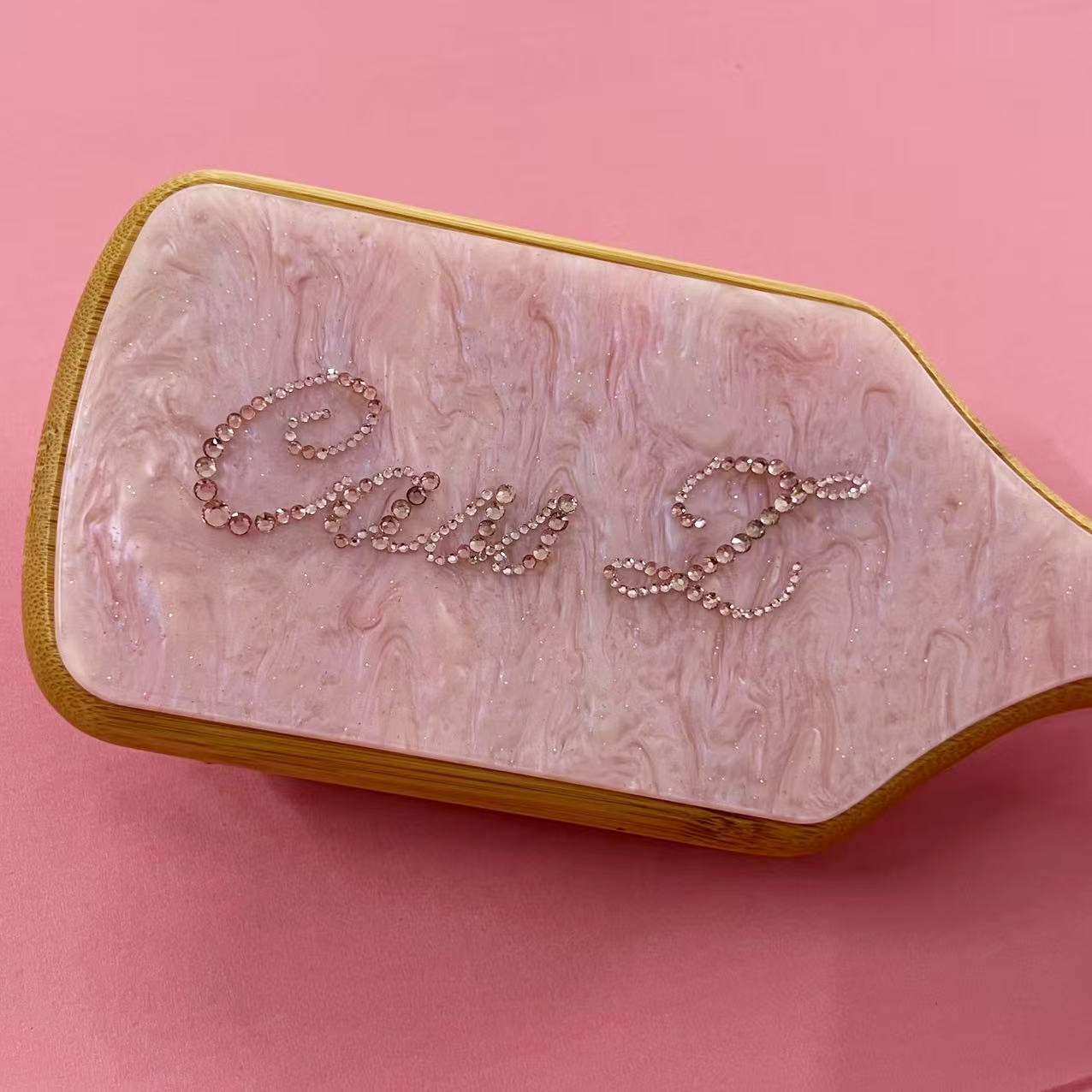 Rhinestone Name Hair Brush Per - Hair Care Names review and price