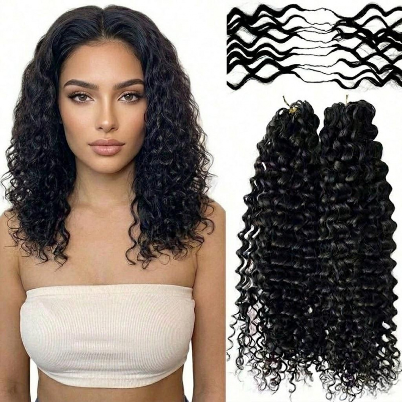 Water Wave Synthetic Feather C - Feather Hair Extension review and price