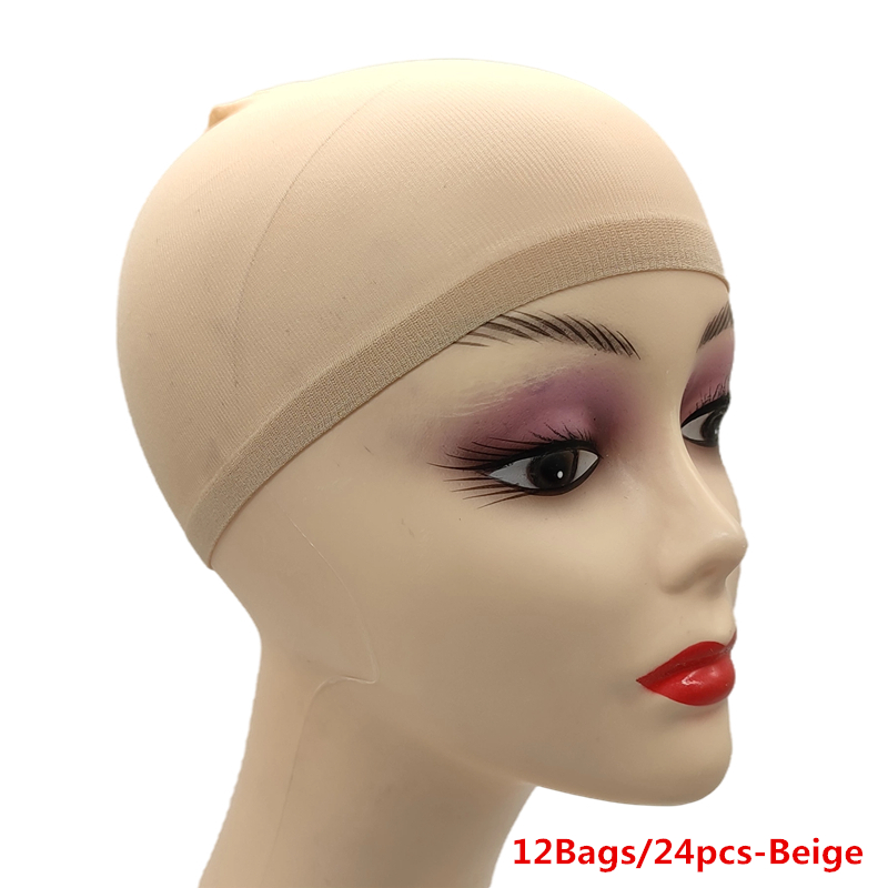 12Bag/24pcs Free Size Fashion  - Wig Cap Stocking review and price